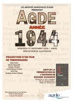 Agde année 1944