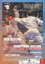 KARATE OPEN ET CHAMPIONNAT OCCITANIE 27 FÉVRIER 2022