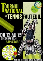 Tournoi National de Tennis fauteuil Cap d'Agde