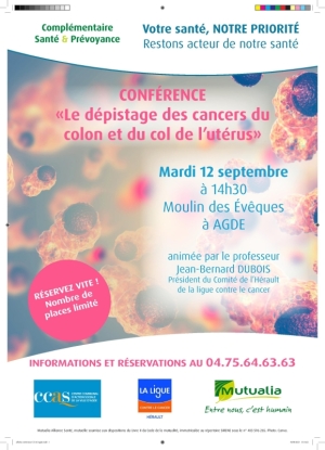 CONFERENCE DEPISTAGE CANCER