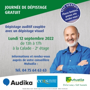 DEPISTAGE AUDITIF ET VISUEL