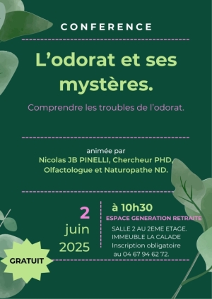 L'odorat et ses mystères..