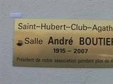 André Boutier honoré par les chasseurs du Saint Hubert Club Agathois