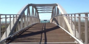 Inauguration de la Promenade et de la Passerelle «Docteur Guy Tourreau» Agde - Le Cap d'Agde