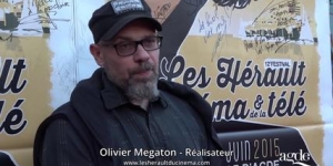 Olivier Megaton - Montée des Marches et Scène Festival Les Hérault du Cinéma et de la Télé 2015 Agde Le Cap d'Agde