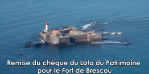 Mission Patrimoine : un chèque de 228 000 € pour le Fort de Brescou