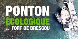Installation du Ponton Écologique au Fort de Brescou - Cap d'Agde