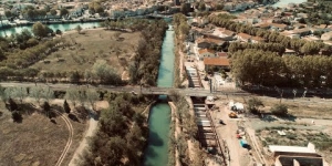 Travaux de suppression du passage à niveau n°288 Agde