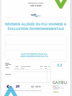 Plan de zonage B.2