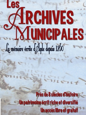 Dépliant archives