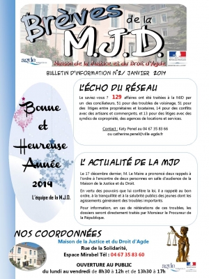 Brèves de la MJD n°3 Janvier 2014