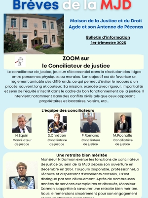 brèves 1er trimestre 2025