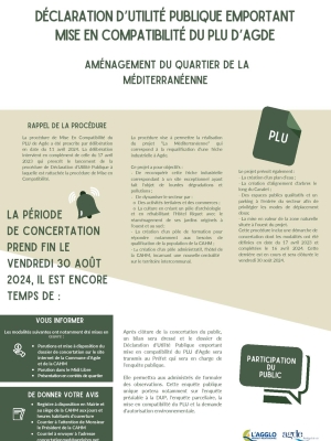 Concertation - Requalification du quartier de la Méditerranéenne