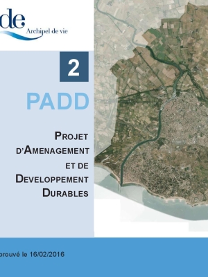 Projet d'Aménagement et de Développement Durable (PADD) PLU 24.02.2016