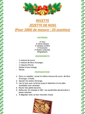 Tuto recette des zezettes