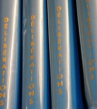 Série W Délibérations 1982-2011
