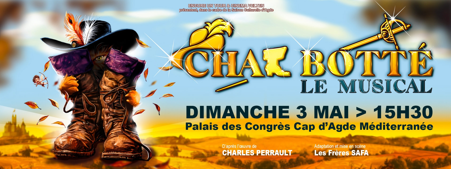 Image Chat botté, le musical