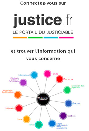 Connectez-vous sur Justice.fr le portail du justiciable