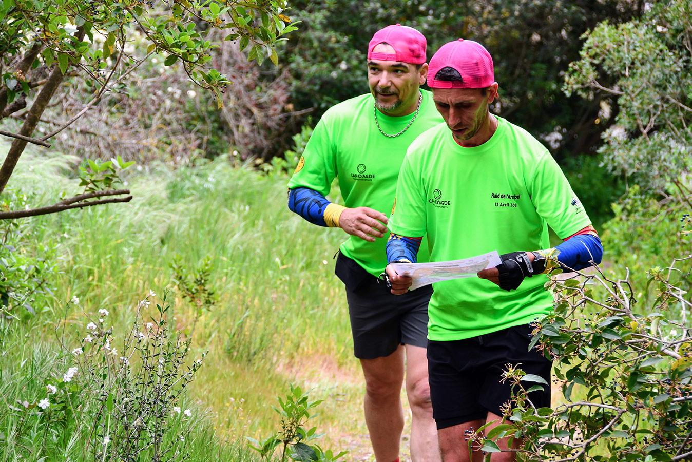 3ème épreuve la course d orientation à Saint Martin