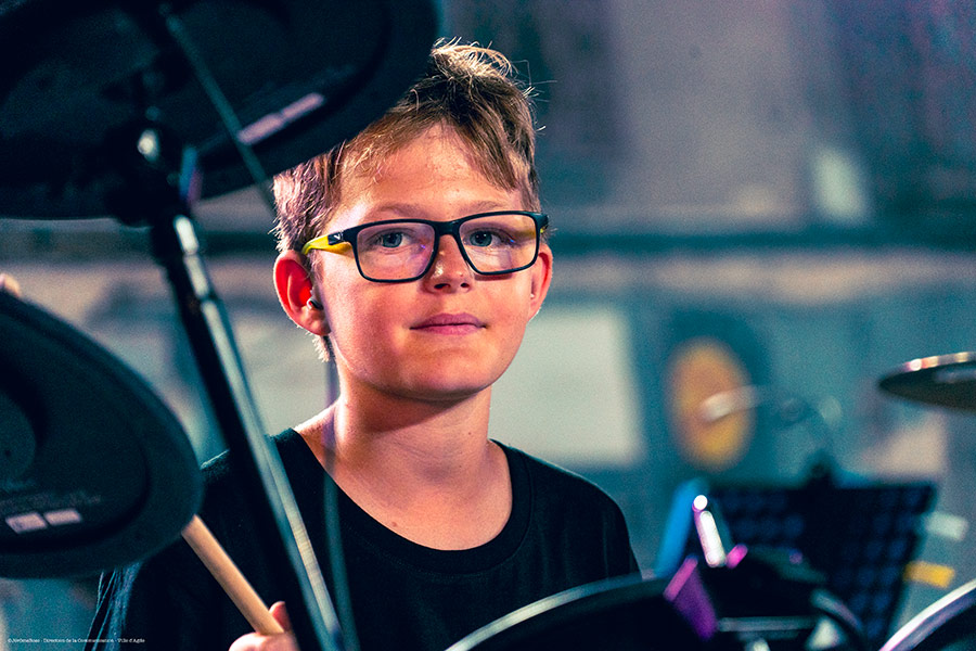 Clément plus jeune participant