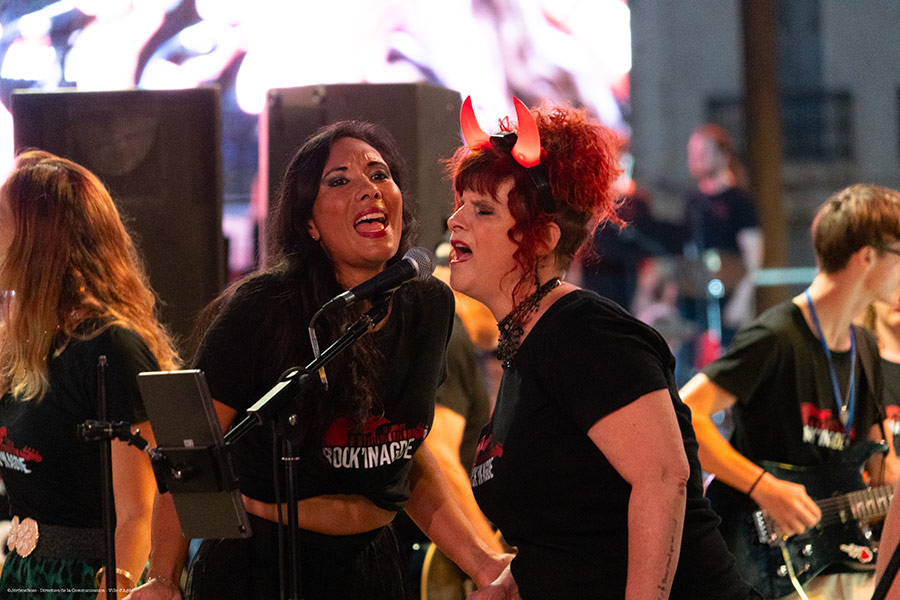 La puissance vocale des chanteuses