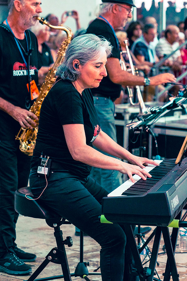 Clavier et cuivres en Live