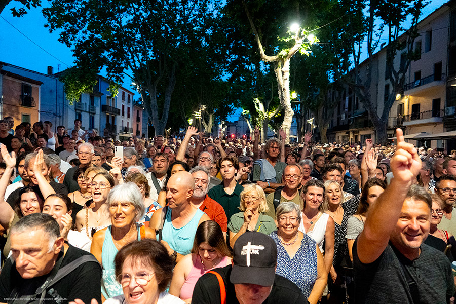 3500 personnes sur la Promenade d Agde