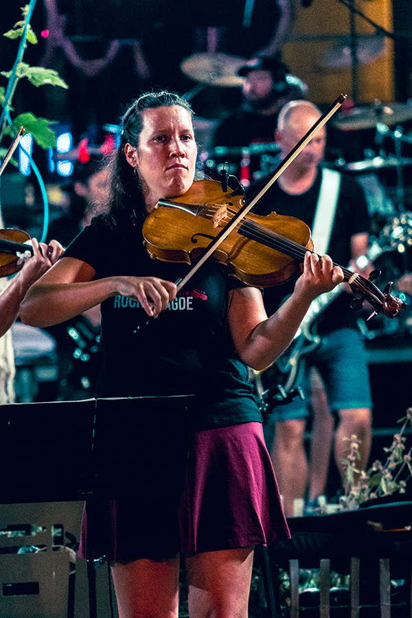 L’intensité du violon