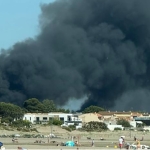 INCENDIE AU CAMPING DES SABLES D'OR
