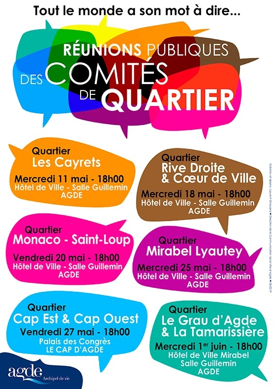 Réunion Plénière du Comité de Quartier CAYRETS