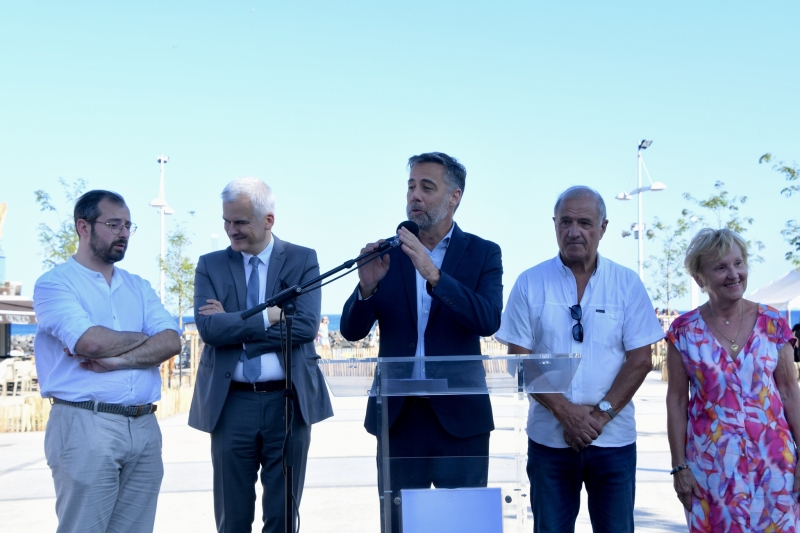 Inauguration de la Place du Môle