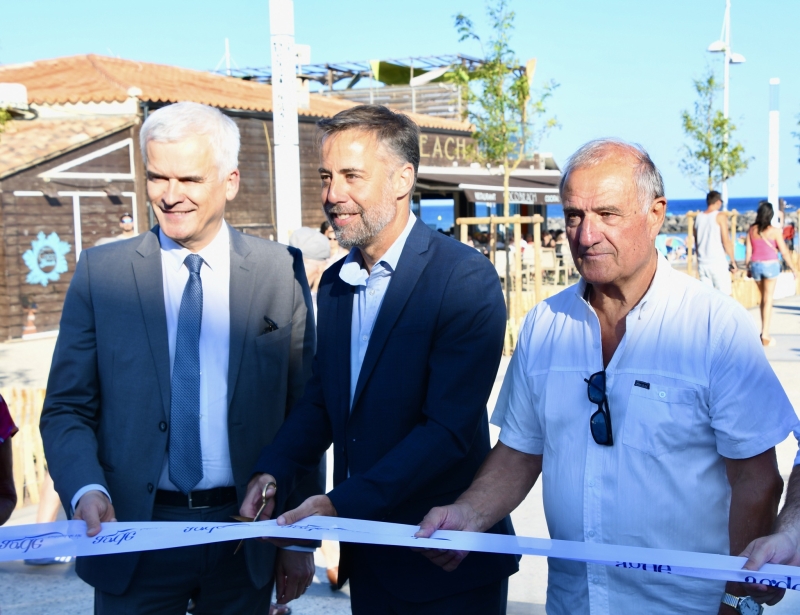 Inauguration de la Place du Môle