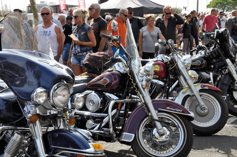 La Bénédiction des bikers par le «Curé des Loubards»  a clôturé la 29ème Brescoudos Bike Week