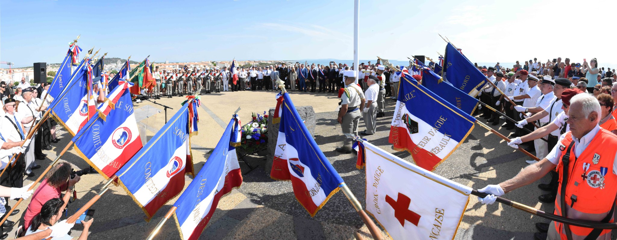 Commémoration du débarquement en Provence