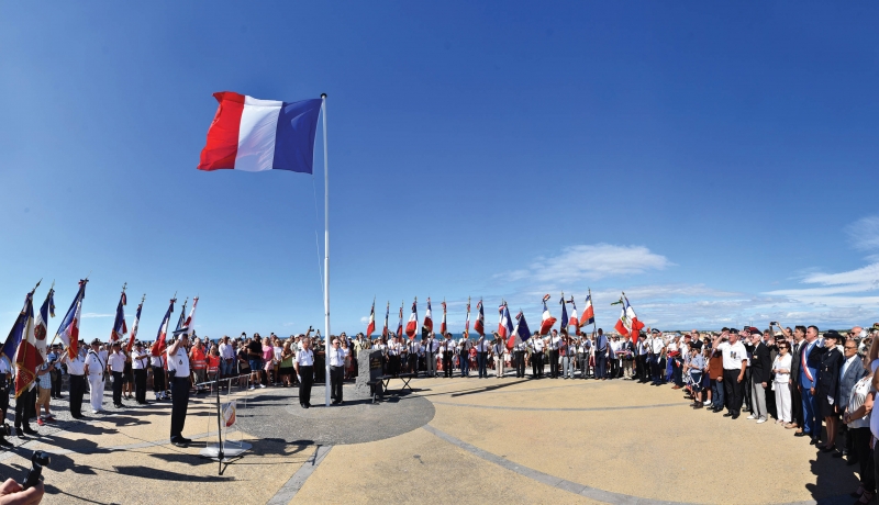 Un grand moment patriotique à l’occasion  de la commémoration du Débarquement de Provence