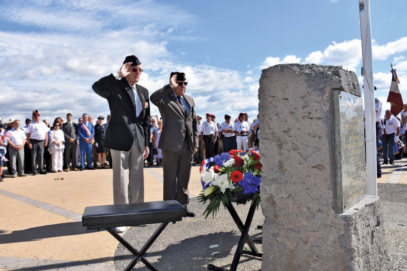 Un grand moment patriotique à l’occasion  de la commémoration du Débarquement de Provence