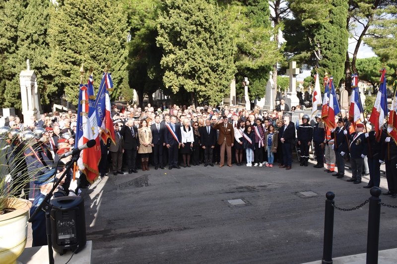 Agde a commémoré le centenaire de l’armistice  du 11 novembre 1918