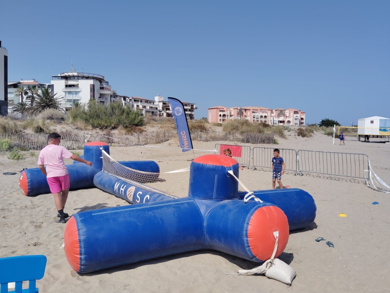 Le MHSC Summer Tour est de retour sur la plage de Rochelongue pour le plaisir des amateurs de foot