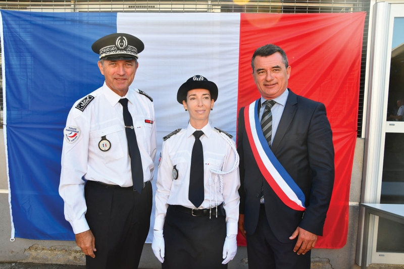 Départ de la commissaire Charlotte Nouet et cérémonie d'investiture de la nouvelle commissaire Annabelle Challiés