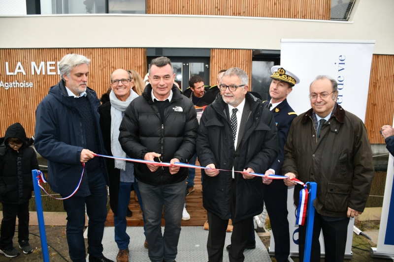 Inauguration de la Maison de la Mer au Vieux-Port au Cap d'Agde