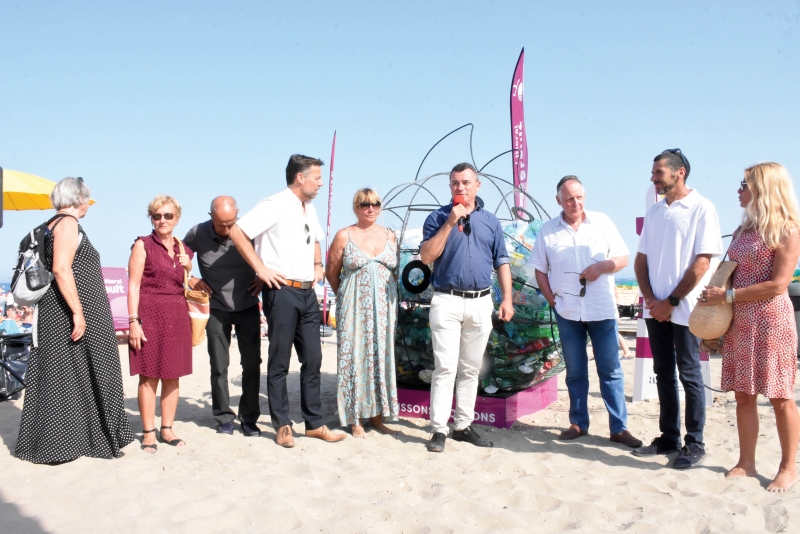 Le Poisson-Glouton, un symbole fort pour la préservation  de notre littoral