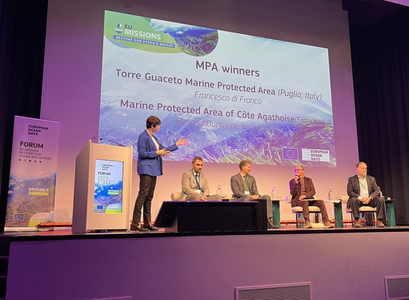 PRIX EUROPÉEN - European Award « Marine Protected Area » pour notre AIRE MARINE PROTÉGÉE