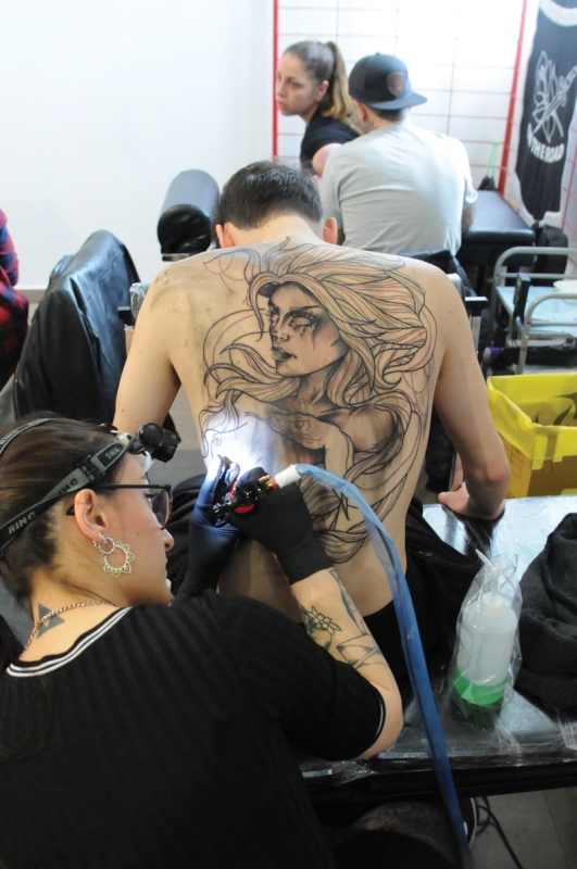 Un premier succès pour le Salon du tatouage