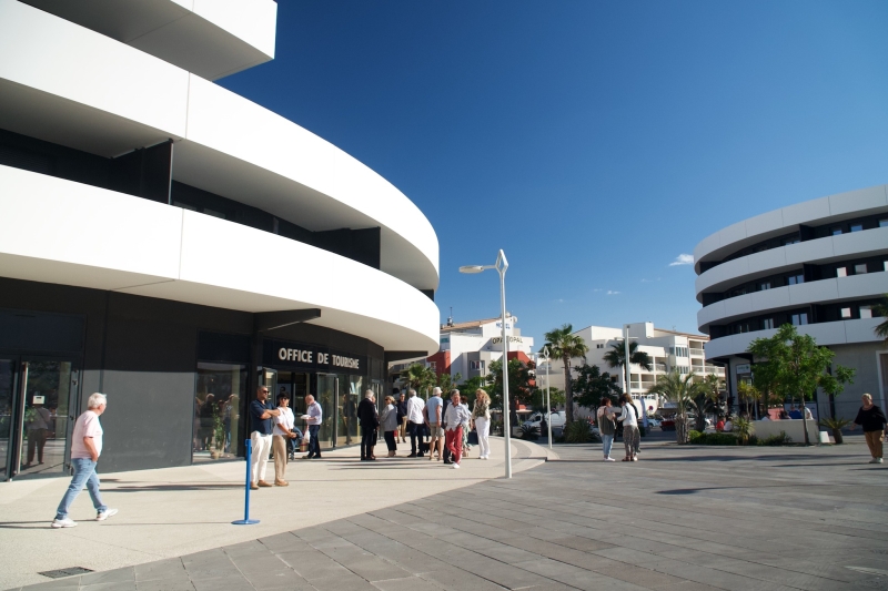 l'Office de tourisme et la Mairie annexe du Cap d'Agde officiellement inaugurés