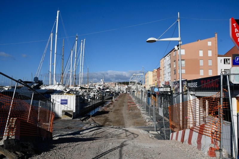 Les quais de Beaupré et de la Trinquette font peau neuve 