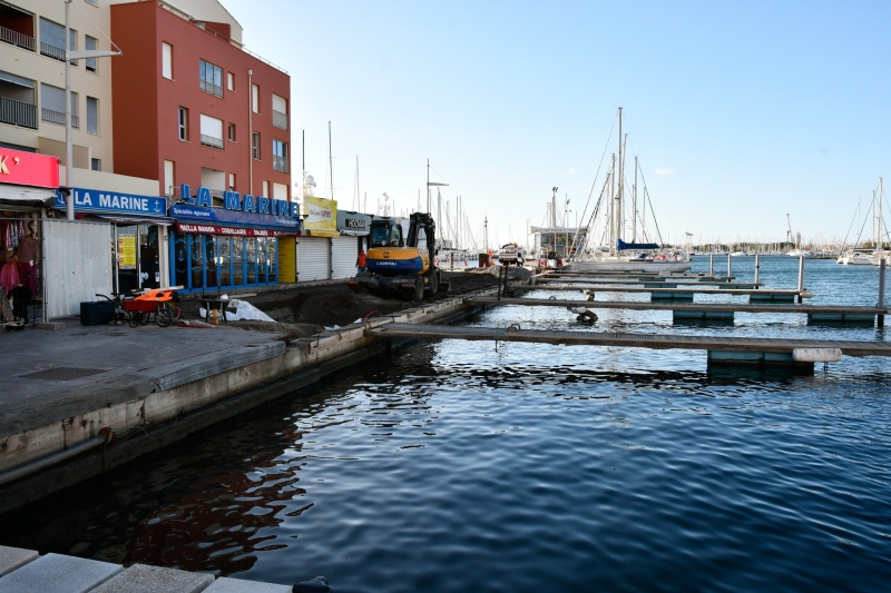 Les quais de Beaupré et de la Trinquette font peau neuve 
