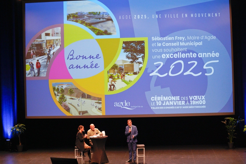 La cérémonie des vœux 2025 aux agathois