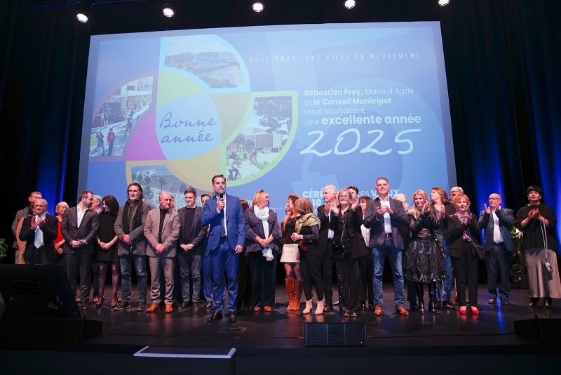 La cérémonie des vœux 2025 aux agathois