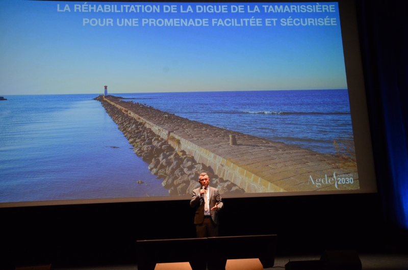 Le maire Gilles D’Ettore a présenté ses vœux à la population agathoise