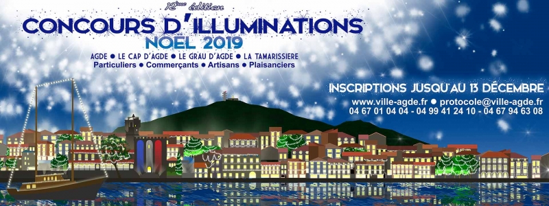 Concours Illuminations de Noël 2019